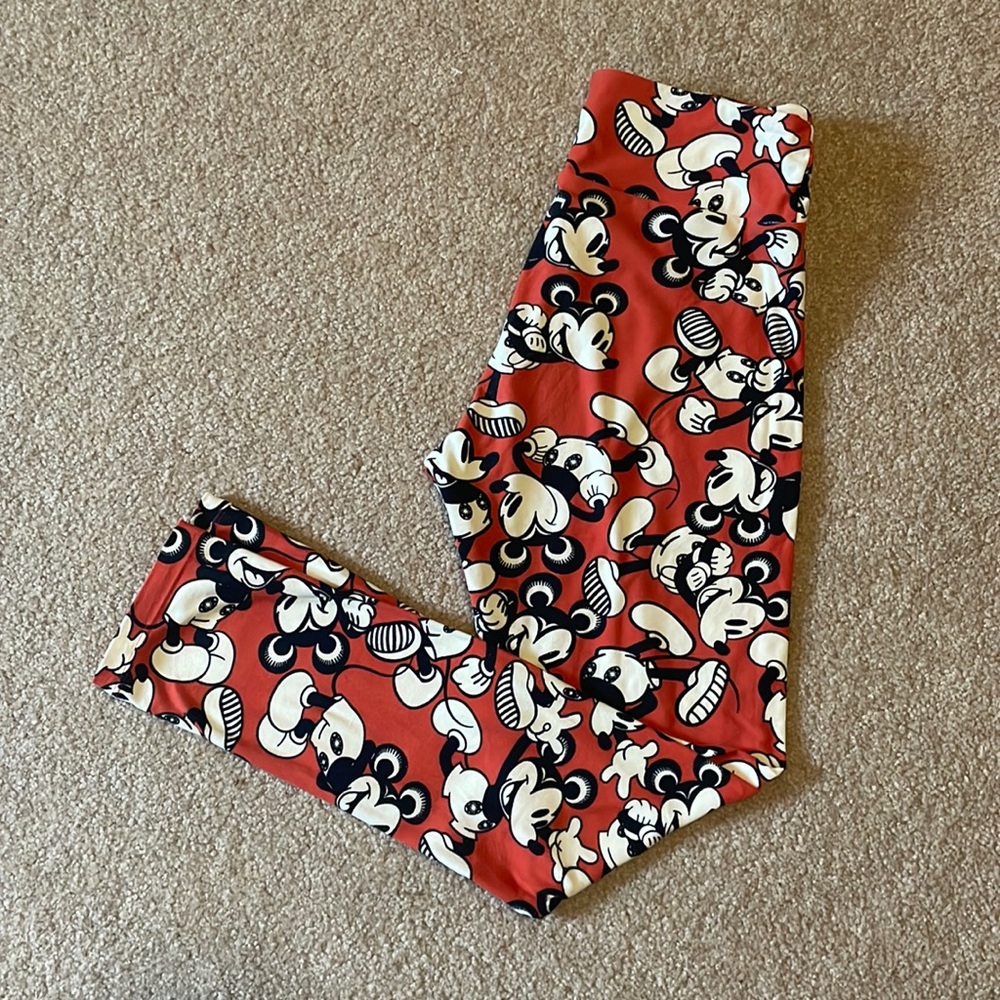 Disney LuLaRoe Mickey Mouse Leggings